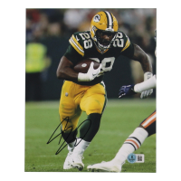 A. J. Dillon Signed Packers 8x10 Photo (Beckett) at PristineAuction.com