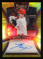 Shohei Ohtani 2020 Select Signatures Prizms Gold #25 #1/10 at PristineAuction.com