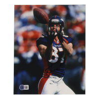 Ed McCaffrey Signed Broncos 8x10 Photo (Beckett) at PristineAuction.com