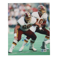 Russ Grimm Signed Redskins 8x10 Photo Inscribed "Hogs" & "HOF 2010" (Beckett) at PristineAuction.com