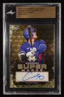 Shohei Ohtani 2023 Leaf Magnificence Super Marks Autographed Pre-Production Proof Super Prismatic Gold #NNO 1/1 (Leaf) at PristineAuction.com