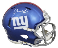 Abdul Carter Signed Giants Speed Mini Helmet (Beckett) at PristineAuction.com