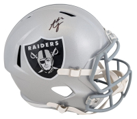 Ashton Jeanty Signed Raiders Full-Size Speed Helmet (Beckett) at PristineAuction.com