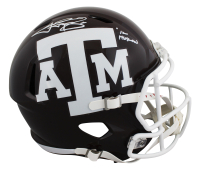 Johnny Manziel Signed Texas A&M Aggies Full-Size Speed Helmet Inscribed "12 Heisman" (Beckett) at PristineAuction.com