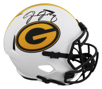 Josh Jacobs Signed Packers Full-Size Lunar Eclipse Alternate Speed Helmet (Beckett) at PristineAuction.com