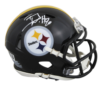 T.J. Watt Signed Steelers Speed Mini Helmet (Beckett) at PristineAuction.com