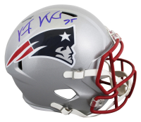 Vince Wilfork Signed Patriots Full-Size Speed Helmet (Beckett) at PristineAuction.com