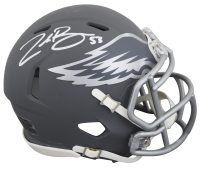 Zack Baun Signed Eagles Slate Alternate Speed Mini Helmet (Beckett) at PristineAuction.com