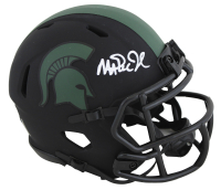 Magic Johnson Signed Michigan State Spartans Eclipse Alternate Speed Mini Helmet (Beckett) at PristineAuction.com
