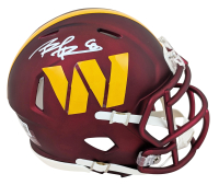Brian Robinson Jr. Signed Commanders Speed Mini Helmet (Beckett) at PristineAuction.com