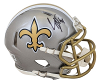 Cameron Jordan Signed Saints Flash Alternate Speed Mini Helmet (Beckett) at PristineAuction.com