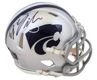 D.J. Giddens Signed Kansas State Wildcats Speed Mini Helmet (Beckett & Prova) at PristineAuction.com