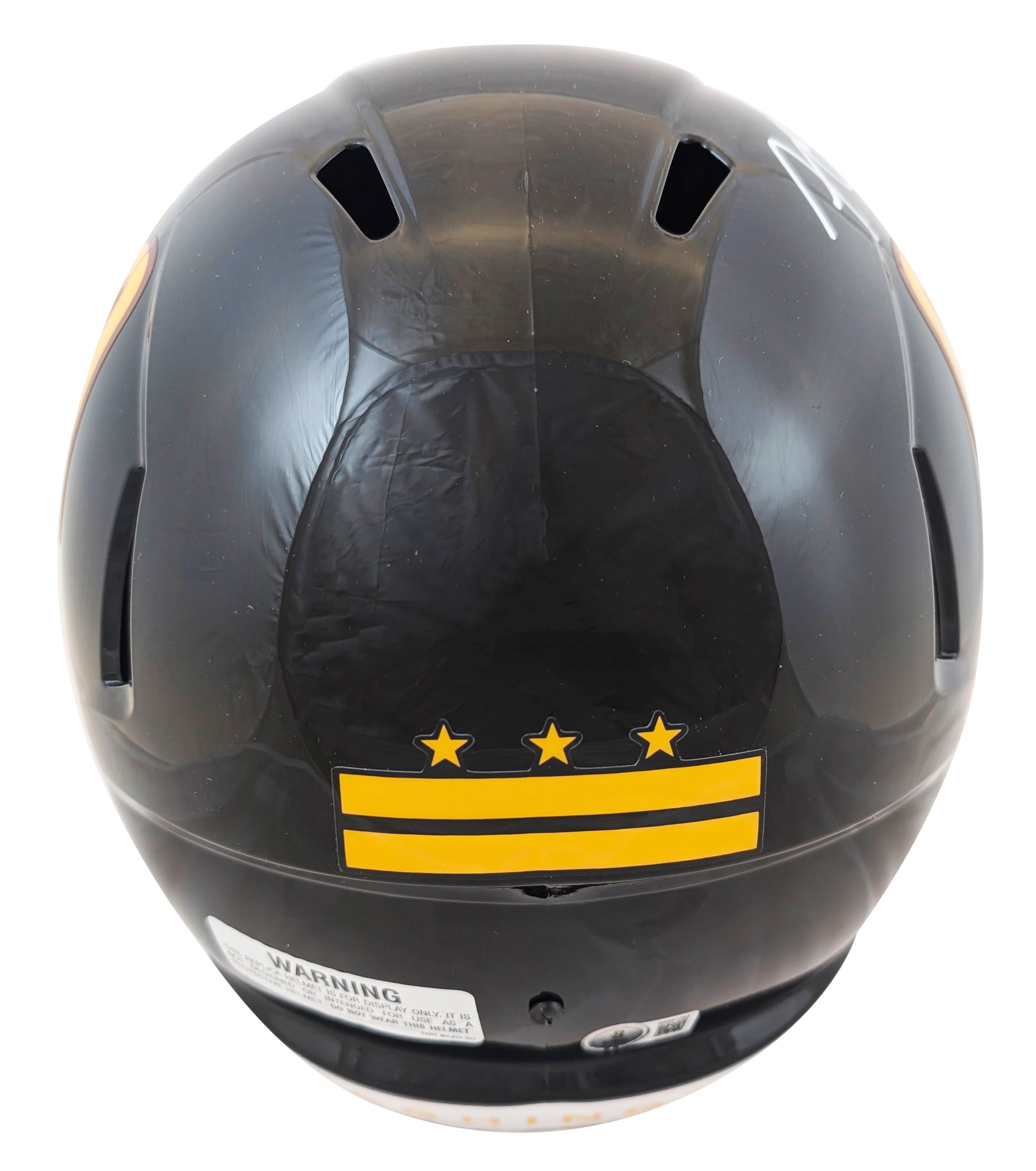 Frankie Luvu Signed Commanders Full-Size Speed Helmet (Beckett) at PristineAuction.com Frankie Luvu Signed Commanders Full-Size Speed Helmet (Beckett) at PristineAuction.com