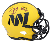 Frankie Luvu Signed Commanders Rave Alternate Speed Mini Helmet (Beckett) at PristineAuction.com