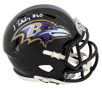 Isaiah Likely Signed Ravens Speed Mini Helmet (Beckett) at PristineAuction.com