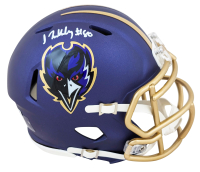 Isaiah Likely Signed Ravens Alternate Speed Mini Helmet (Beckett) at PristineAuction.com