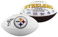 Jack Sawyer Signed Steelers Logo Football (Beckett) at PristineAuction.com