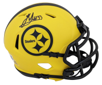 Jack Sawyer Signed Steelers Rave Alternate Speed Mini Helmet (Beckett) at PristineAuction.com