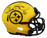 Jerome Bettis Signed Steelers Rave Alternate Speed Mini Helmet (Beckett) at PristineAuction.com