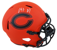 Luther Burden III Signed Bears Full-Size Rave Alternate Speed Helmet (Beckett) at PristineAuction.com