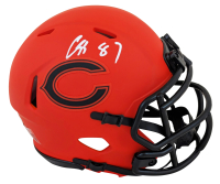 Luther Burden III Signed Bears Rave Alternate Speed Mini Helmet (Beckett) at PristineAuction.com