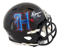 Nico Collins Signed Texans H-Town Alternate Speed Mini Helmet (Beckett) at PristineAuction.com