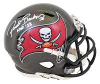Ronde Barber Signed Buccaneers Speed Mini Helmet Inscribed "HOF 23" (Beckett) at PristineAuction.com