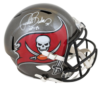 Ronde Barber Signed Buccaneers Full-Size Speed Helmet Inscribed "HOF 23" (Beckett) at PristineAuction.com