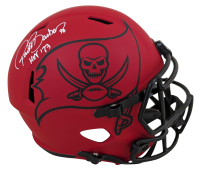 Ronde Barber Signed Buccaneers Full-Size Rave Alternate Speed Helmet Inscribed "HOF 23" (Beckett) at PristineAuction.com