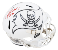 Ronde Barber Signed Buccaneers Full-Size Salute To Service Alternate Speed Helmet Inscribed "HOF 23" (Beckett) at PristineAuction.com