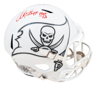 Warren Sapp Signed Buccaneers Full-Size Salute To Service III Alternate Speed Helmet Inscribed "HOF '13" (Beckett) at PristineAuction.com