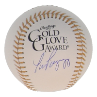 Tom Pagnozzi Signed Gold Glove Award Baseball (JSA) at PristineAuction.com