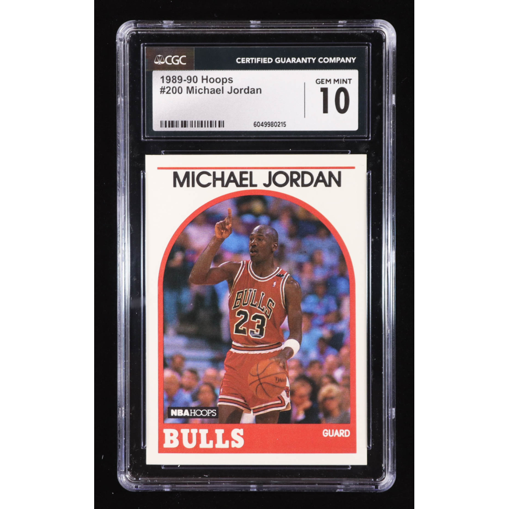Michael Jordan 1989-90 Hoops #200 (CGC 10) at PristineAuction.com