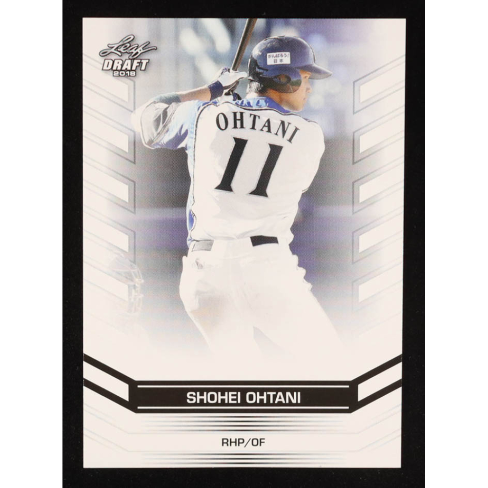 Shohei Ohtani 2018 Leaf Ohtani Draft Year #DY01 RC at PristineAuction.com