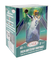 2024 Sage Artistry Football Blaster Box with (63) Cards at PristineAuction.com