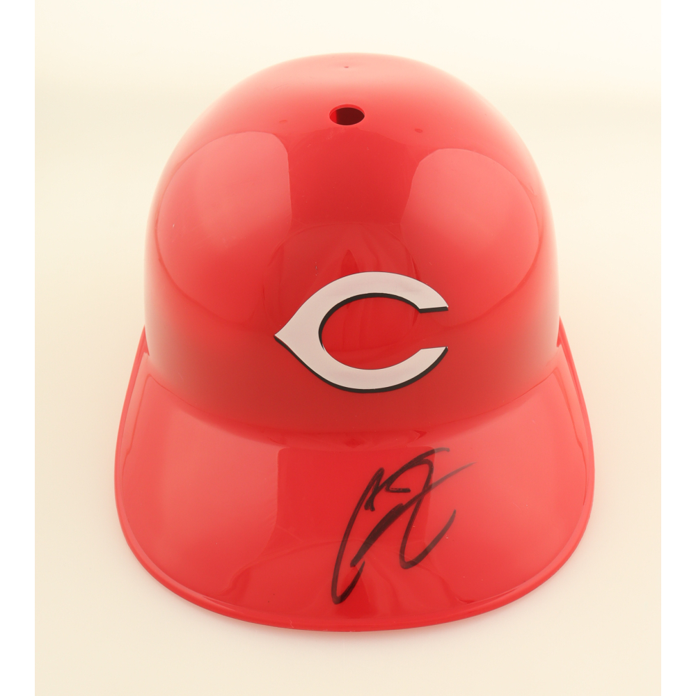 Christian Encarnacion-Strand Signed Reds Full-Size Batting Helmet (JSA) at PristineAuction.com