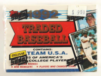 1992 Topps Traded Baseball Complete Factory Set of (132) Cards with Nomar Garciaparra #39T USA RC, Jason Varitek #123T USA RC, Sammy Sosa #109T Cubs, Jason Giambi #40T USA at PristineAuction.com