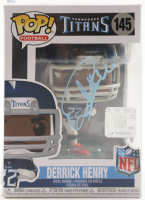 Derrick Henry Signed Titans #145 Funko Pop! Vinyl Figure (Beckett) at PristineAuction.com