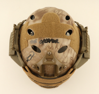Robert O’Neill Signed Navy SEAL Desert Python Tactical Helmet Inscribed “The Operator” (PSA) at PristineAuction.com