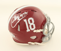 Cornelius Bennett Signed Alabama Crimson Tide Speed Mini Helmet (JSA) at PristineAuction.com