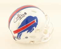 Cornelius Bennett Signed Bills Speed Mini Helmet (JSA) at PristineAuction.com