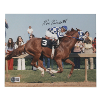 Ron Turcotte Signed 8x10 Photo (Beckett) at PristineAuction.com