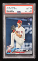 Shohei Ohtani 2018 Topps #700 RC (PSA 10) at PristineAuction.com