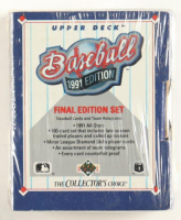 1991 Upper Deck Final Edition Baseball Factory Set with (100) Cards at PristineAuction.com