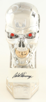 Arnold Schwarzenegger Signed "Terminator 2" Full-Size 1:1 T800 Endoskeleton Bust (ACOA) at PristineAuction.com