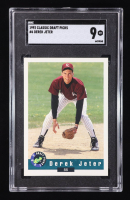Derek Jeter 1992 Classic Draft Picks #6 RC (SGC 9) at PristineAuction.com
