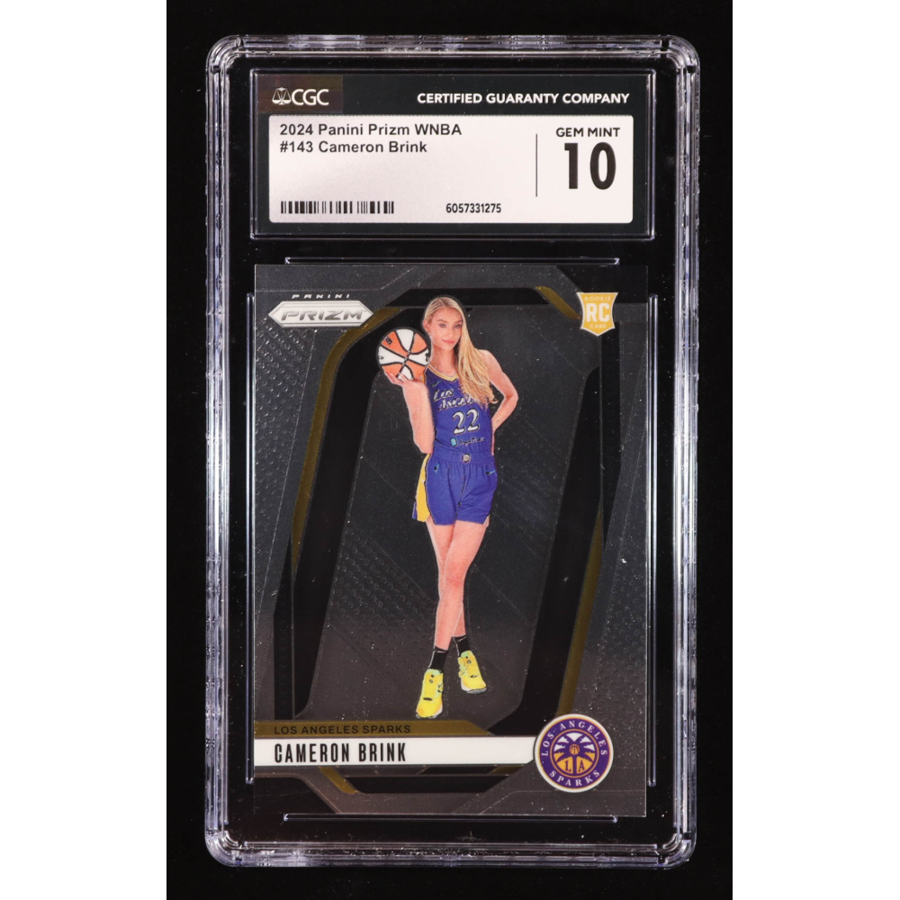 Cameron Brink 2024 Panini Prizm WNBA #143 RC (CGC 10) at PristineAuction.com