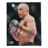 Georges St-Pierre Signed UFC 8x10 Photo (Beckett) at PristineAuction.com