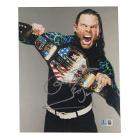 Jeff Hardy Signed WWE 8x10 Photo (Beckett) at PristineAuction.com