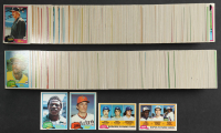 1981 Topps Baseball Complete Set of (726) Cards with Jack Perconte / Mike Scioscia / Fernando Valenzuela #302 RC, Nolan Ryan #240, Rickey Henderson #261, Bobby Pate / Tim Raines / Roberto Ramos #479 at PristineAuction.com